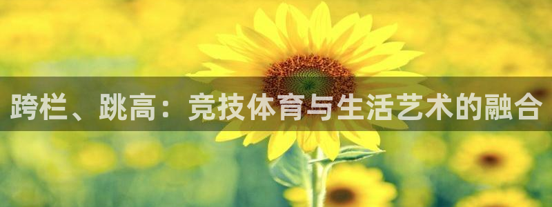 qq体育新闻：跨栏、跳高：竞技体育与生活艺术的融合